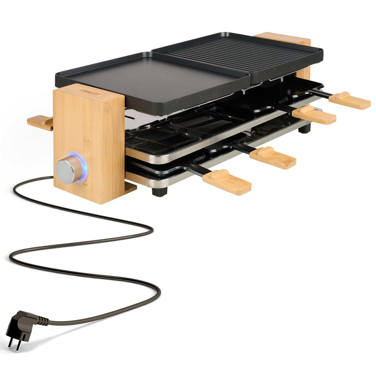 Princess Raclette Pure 8 Bamboo - Kockensval