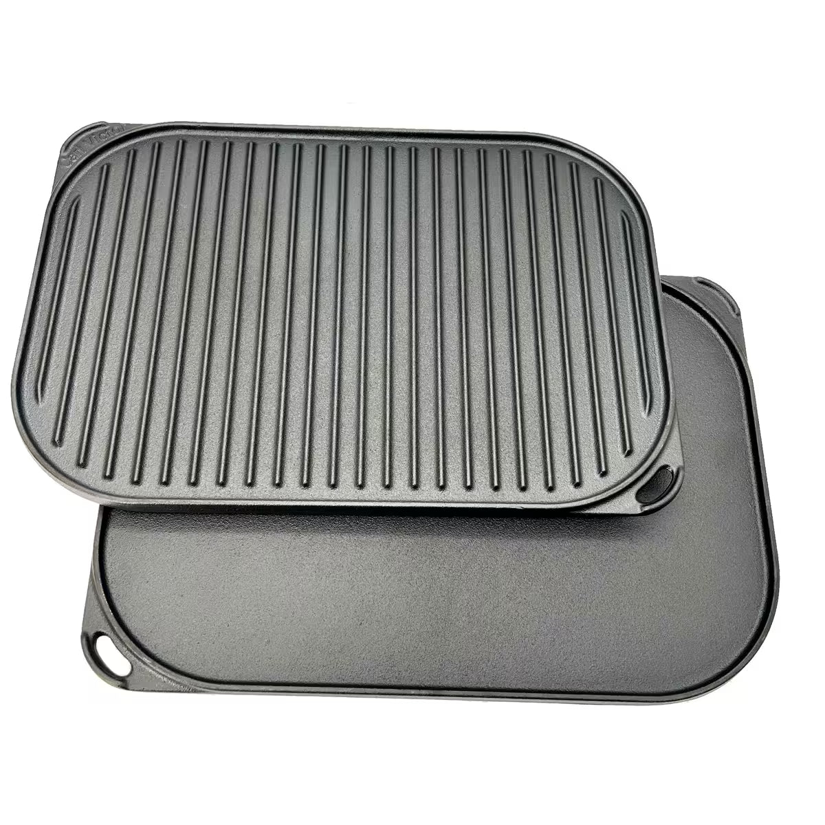 Carl victor Vändbar grill- och stekplatta gjutjärn 40x28 cm