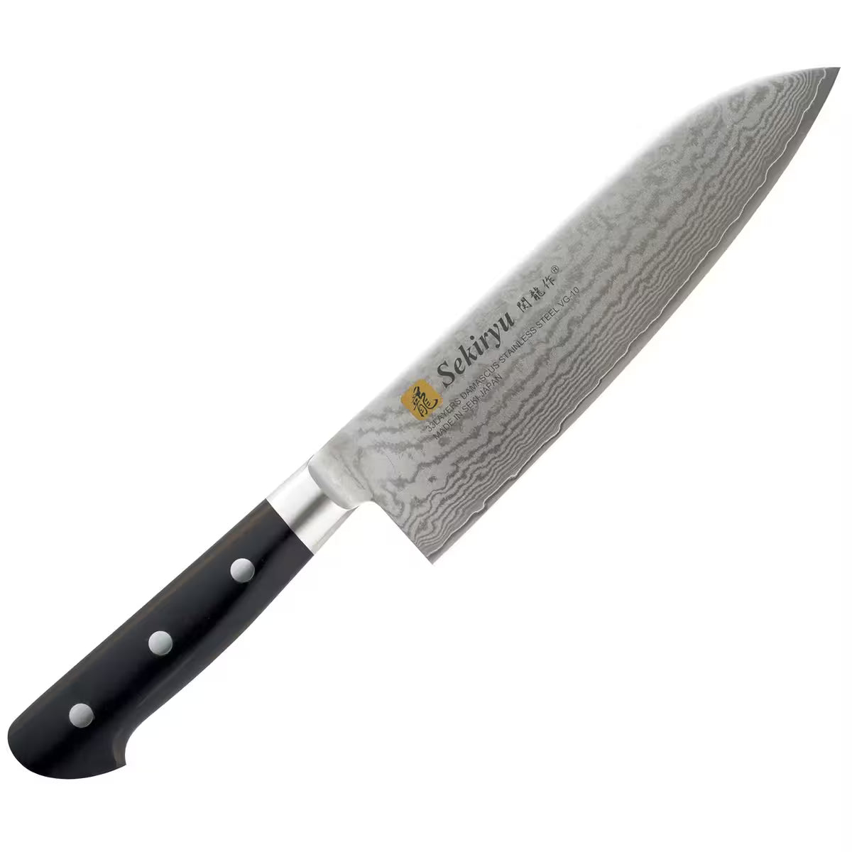 Sekiryu Damask Santokukniv 18 cm
