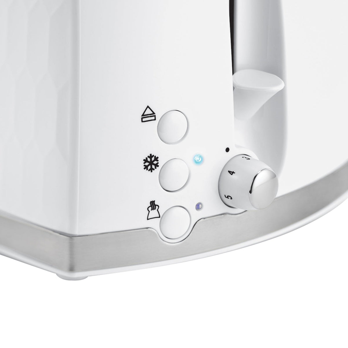 Russell Hobbs Brödrost 2 Skivor Honeycomb Vit - Kockensval