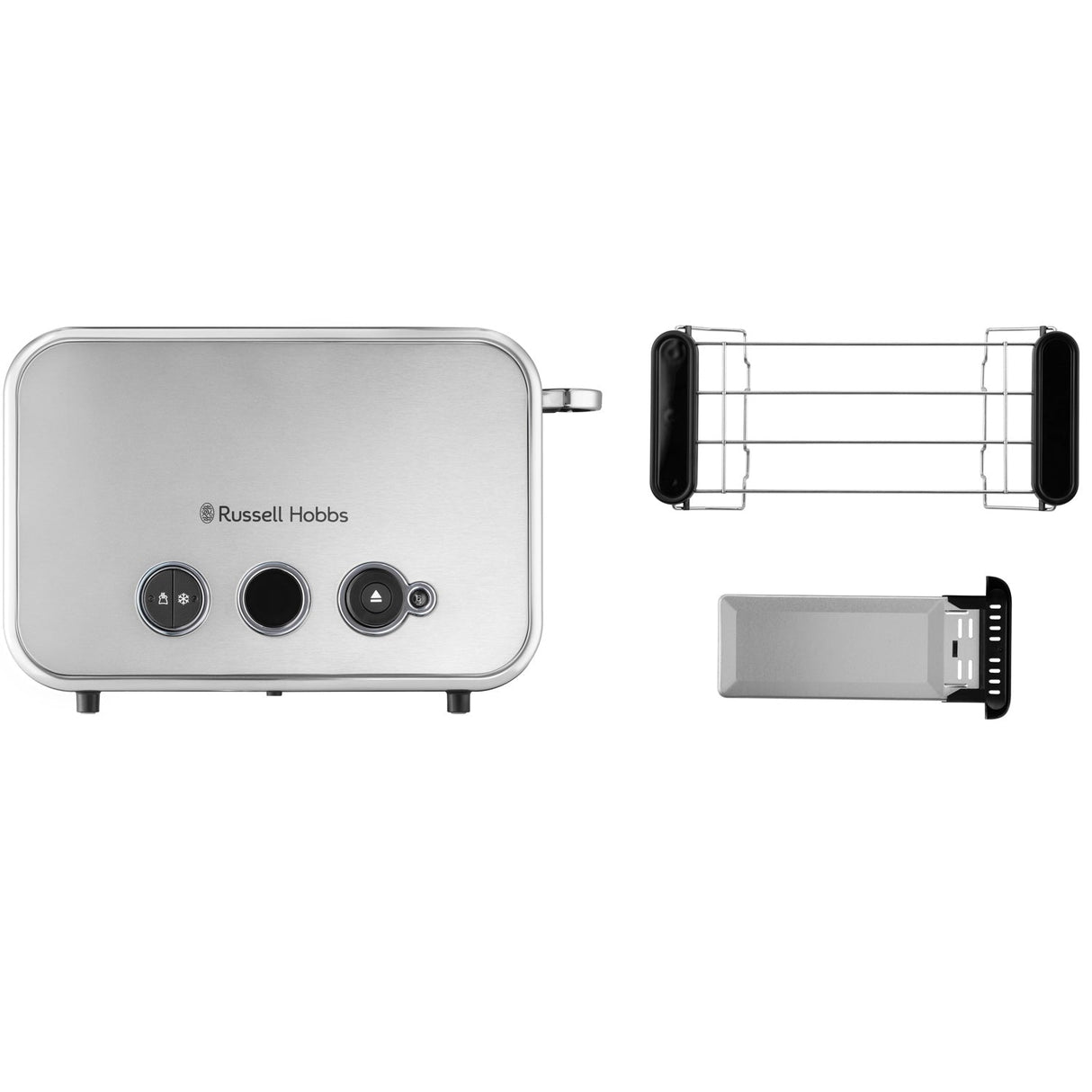 Russell Hobbs Brödrost Distinctions 2 Skivor Titanium - Kockensval