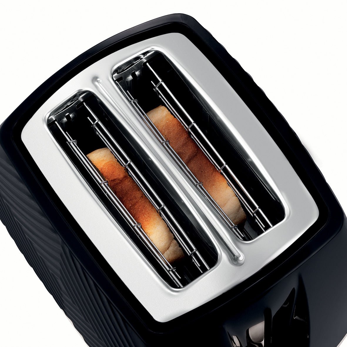 Russell Hobbs Brödrost Groove 2 Skivor Svart - Kockensval