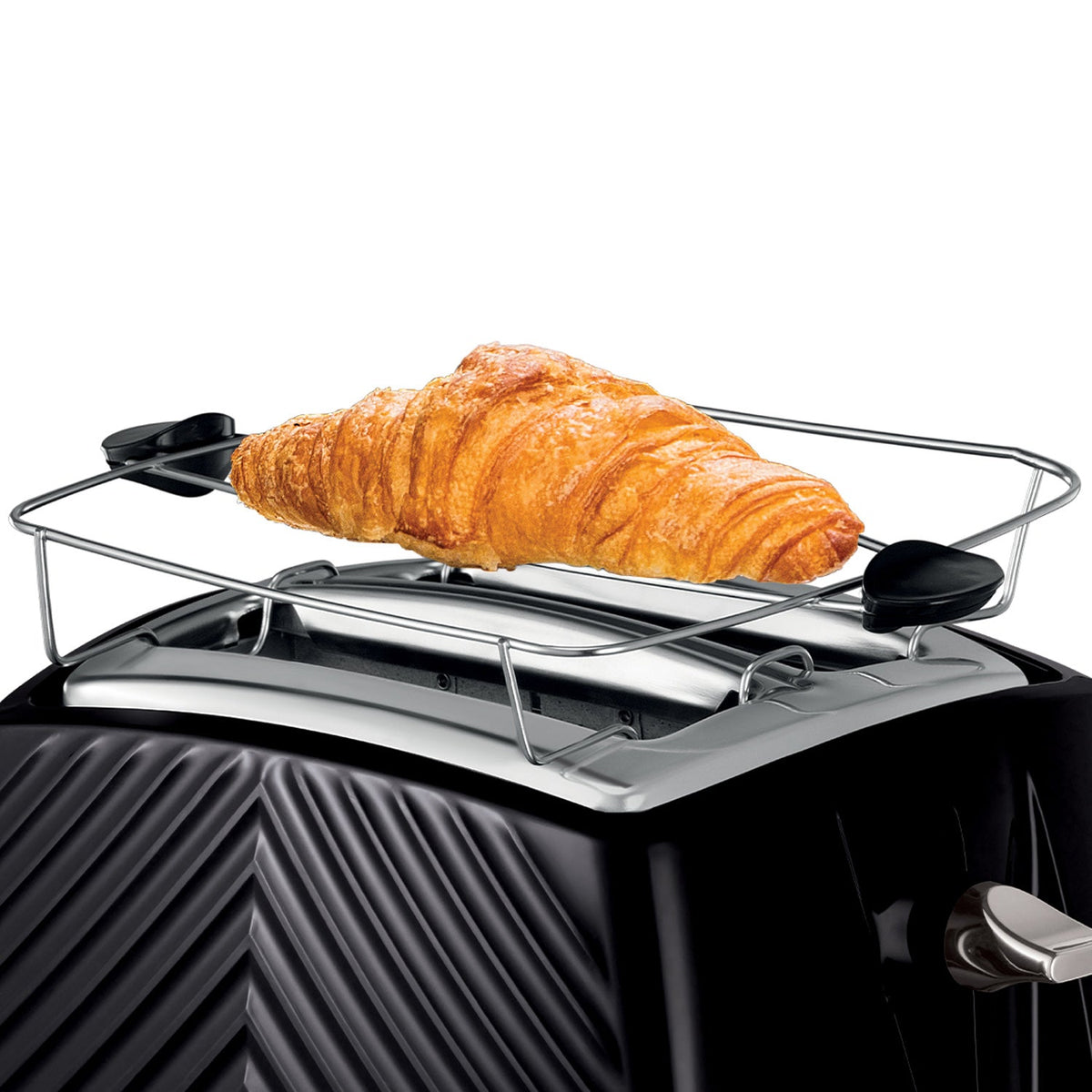 Russell Hobbs Brödrost Groove 2 Skivor Svart - Kockensval