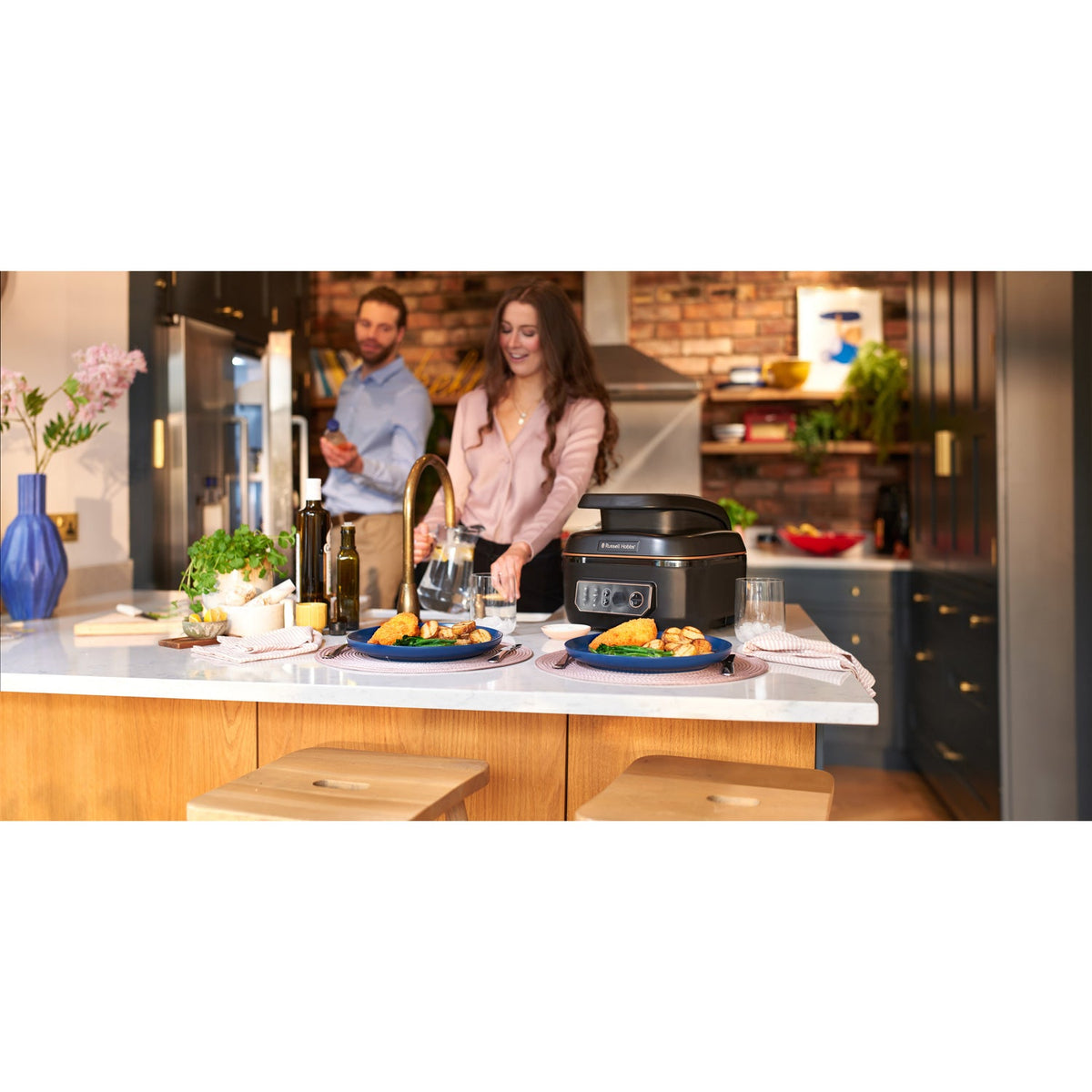 Russell Hobbs Satisfry Air & Grill Multicooker 5,5 L - Kockensval