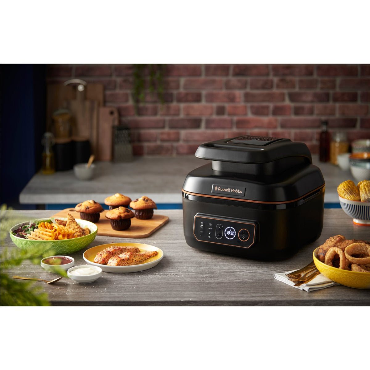 Russell Hobbs Satisfry Air & Grill Multicooker 5,5 L - Kockensval