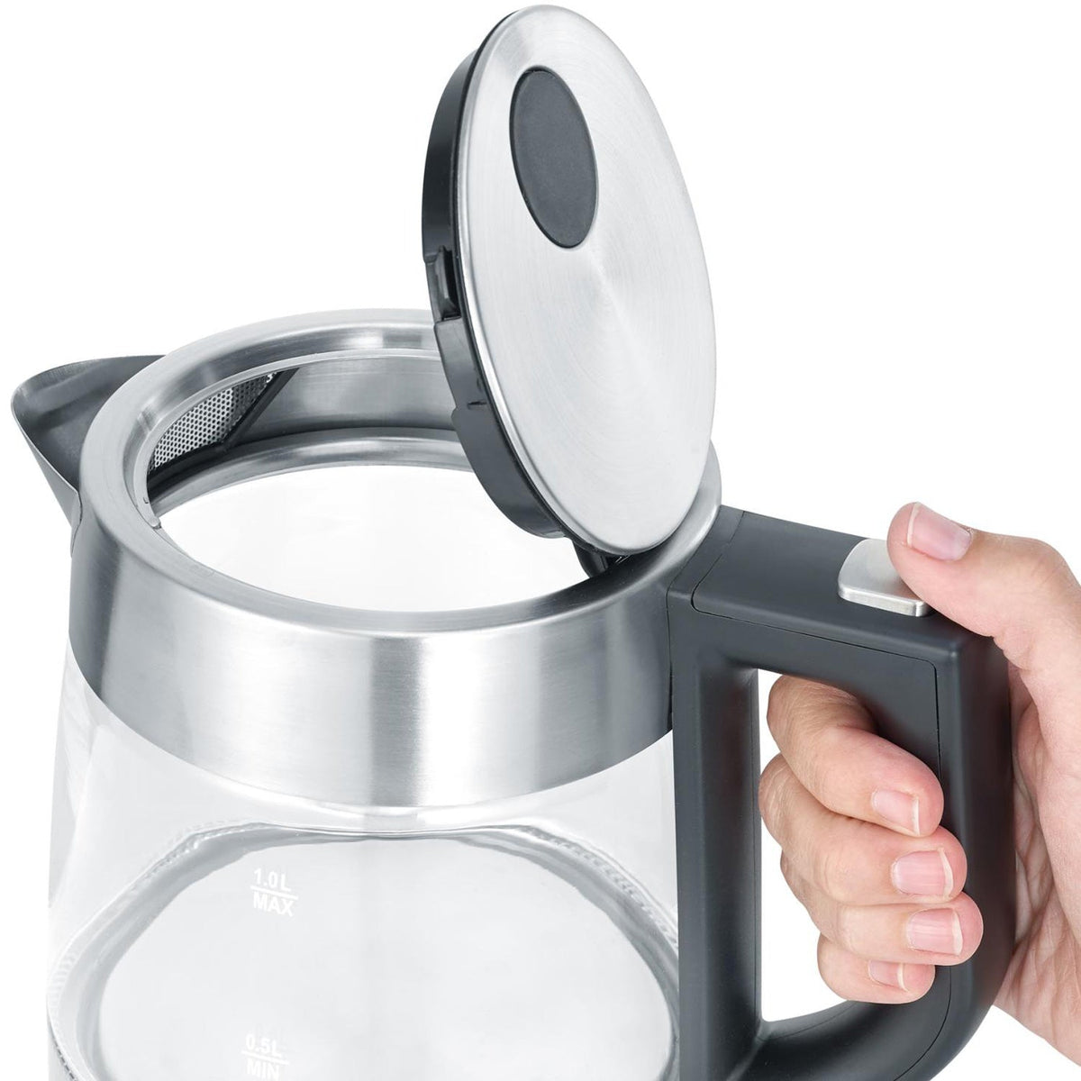 Severin Vattenkokare i Glas 1,0 L - Kockensval