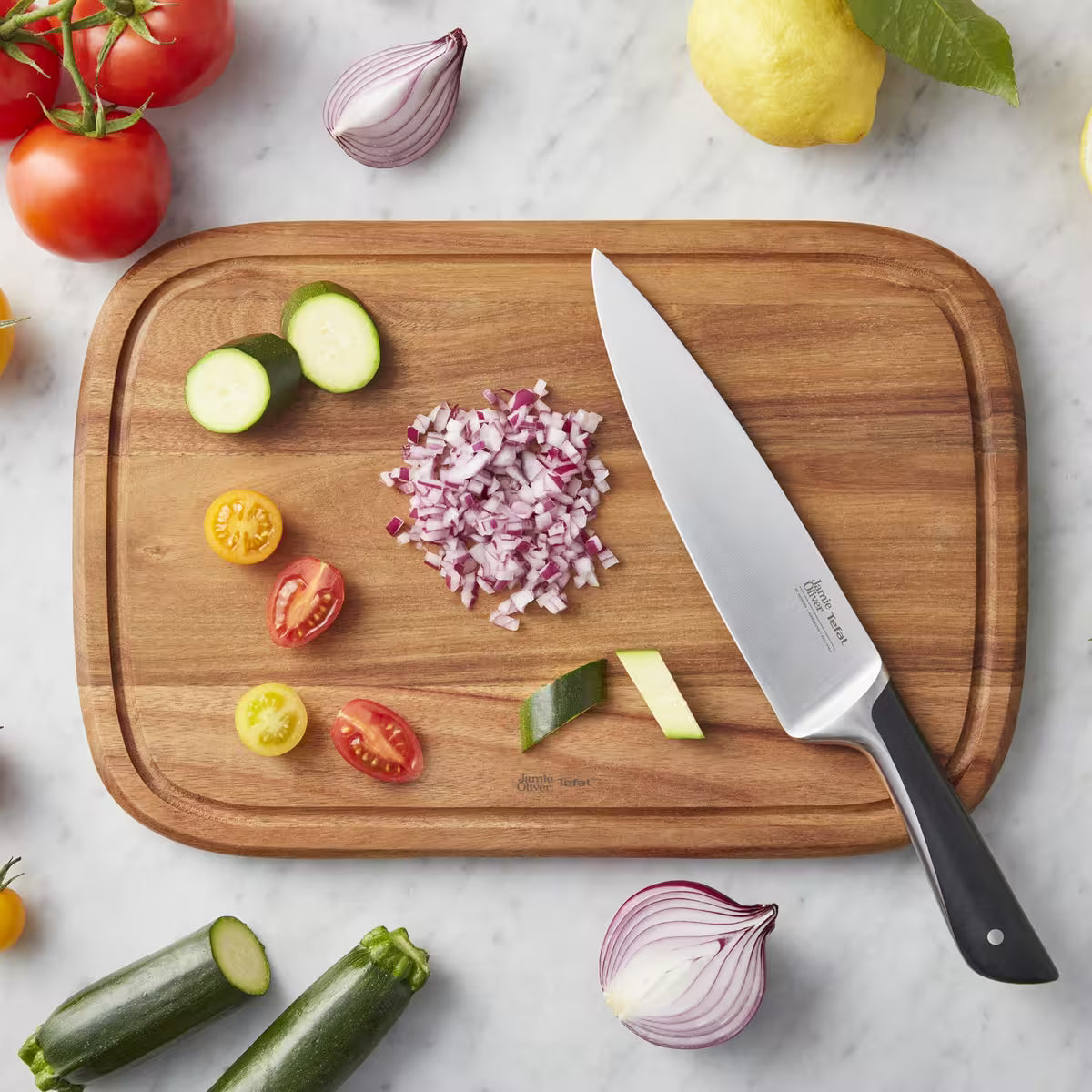 Jamie oliver Skärbräda 25x37 cm Acacia
