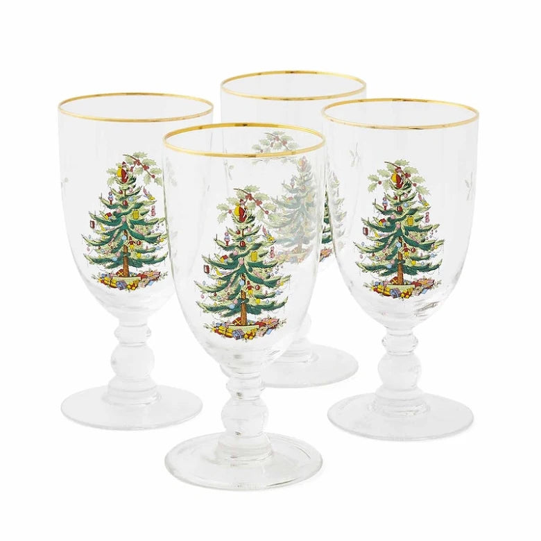 Spode Christmas Tree Gobletglas 45 cl 4-pack