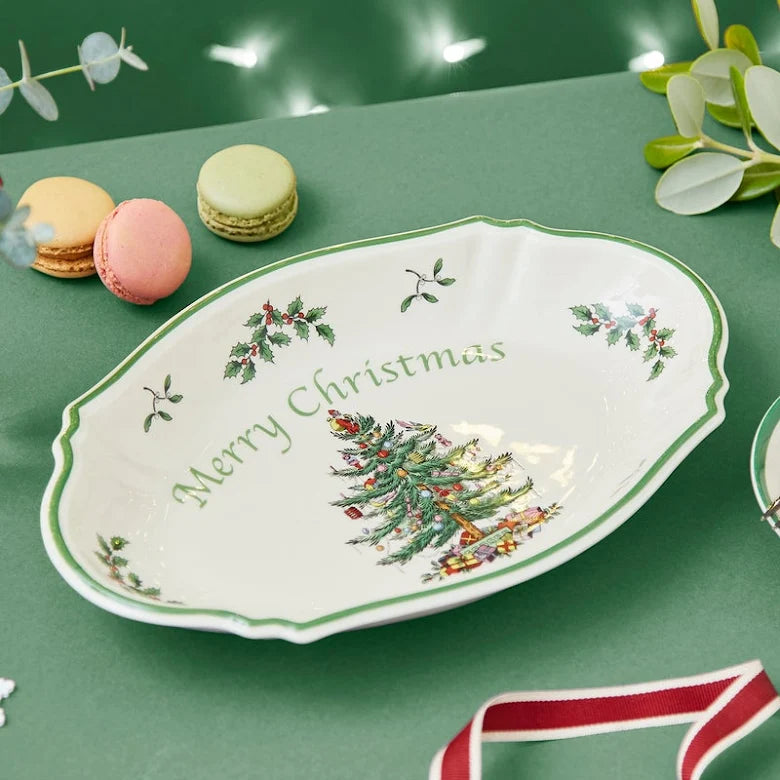 Spode Christmas Tree Bricka 28 cm