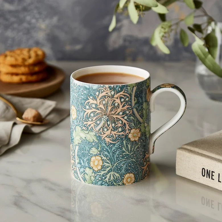 Spode Morris & Co mugg 35 cl Seaweed