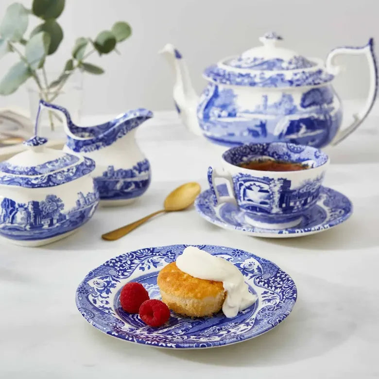 Spode Blue Italian Assiett 16 cm 4-pack