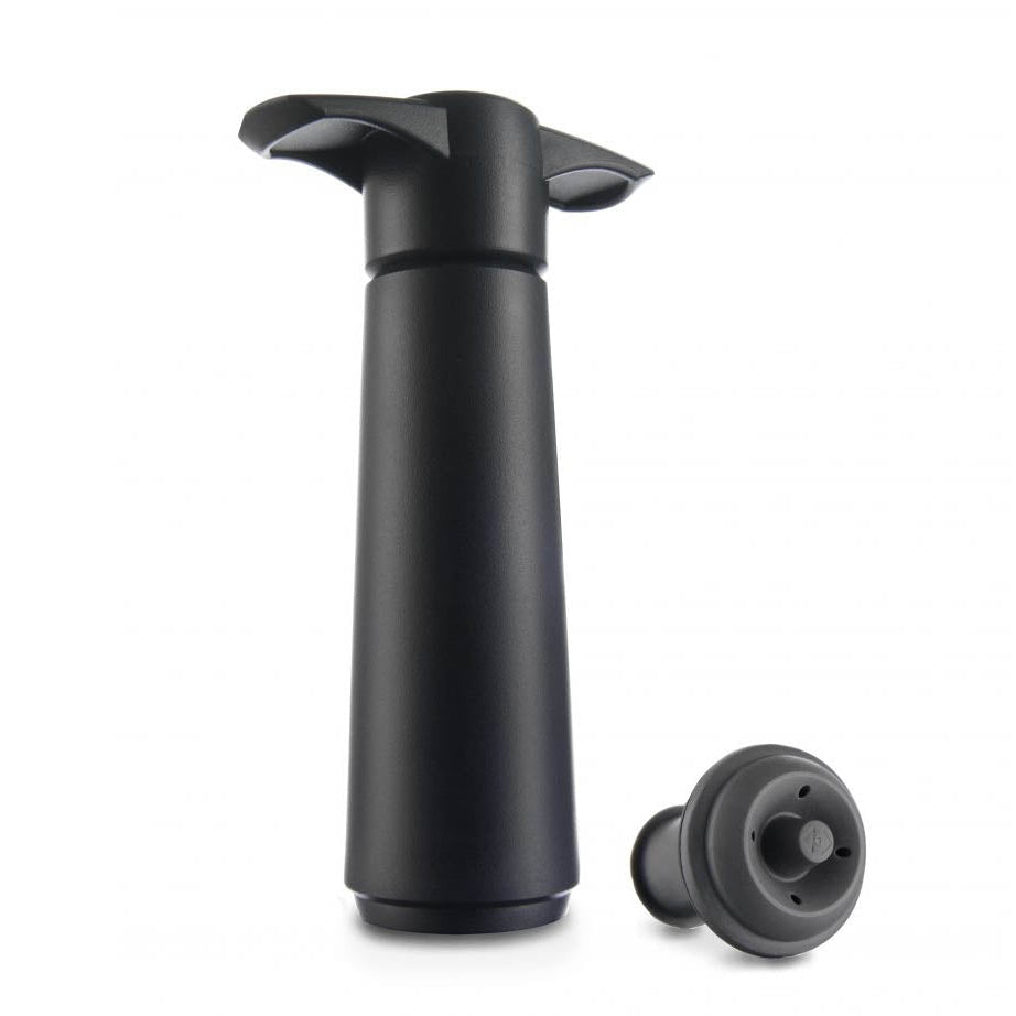 Vacu Vin Wine Saver & 1 Stopper Svart