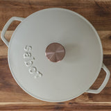 Sabor Gjutjärnsgryta 6,7 L varmgrå