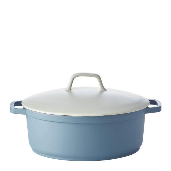 BEKA Papillon Oval Lättviktsgryta med Keramiskt Lock 31 cm