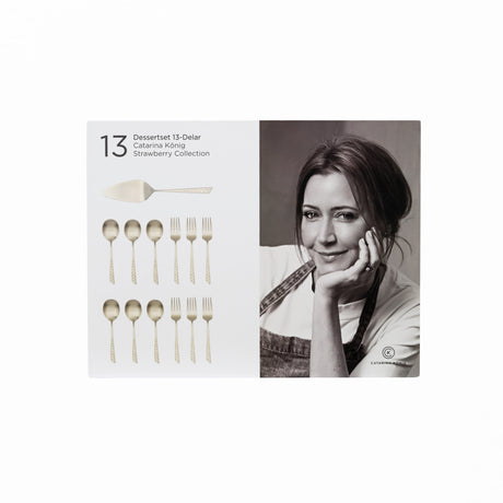 Catarina König Dessertset Strawberry 13 delar