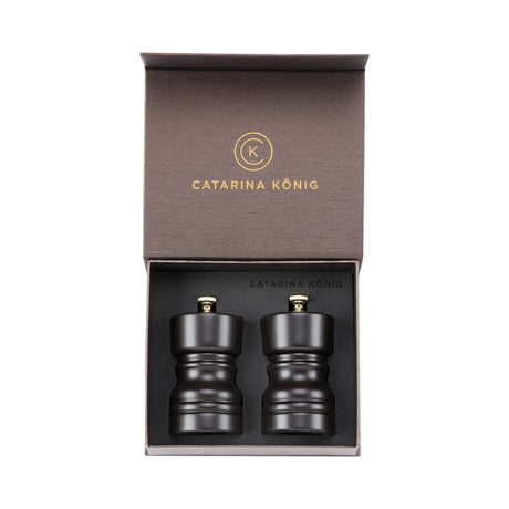 Catarina König Salt & Pepparkvarn Chocolate 10 cm 2 delar