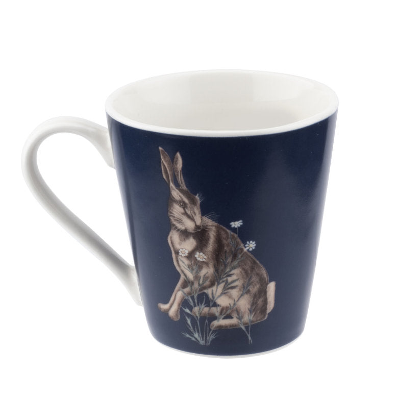 Spode Morris & Co två muggar och bricka Wightwick