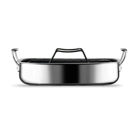 Hexclad Ugnsform hyrbrid med stativ 35x25 cm