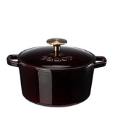 Sabor Gjutjärnsgryta 2L zinfandel mässing