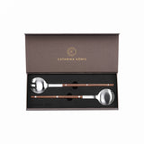 Catarina König Salladsbestick 2-delar Valnötsträ