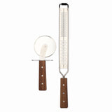 Catarina König Rivjärn & Pizzaskärare Valnötsträ