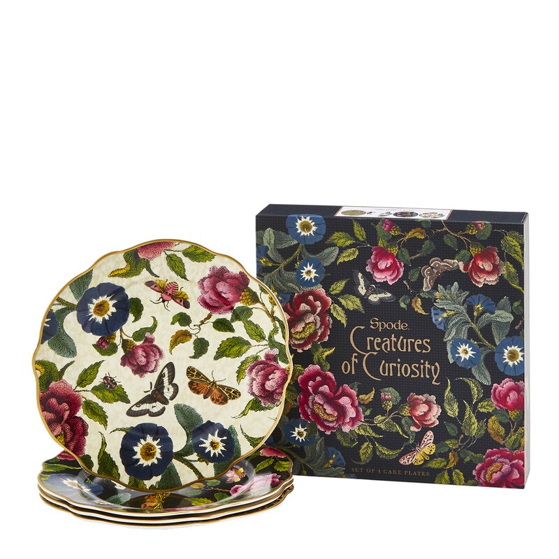 Spode Creatures of Curiosity Assietter 19 cm 4-pack