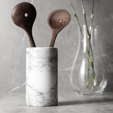 Stiernholm Marmor redskapshållare 17 cm vit