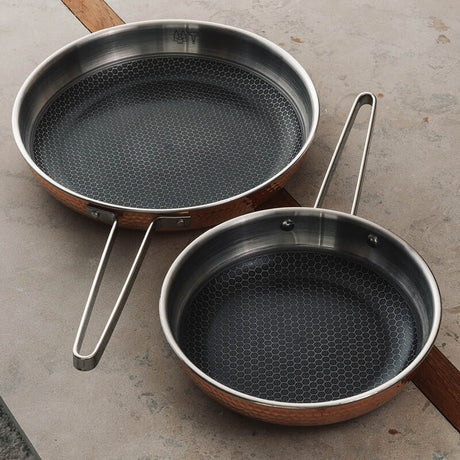 Vargen & Thor Mjölner YB stekpanna 2 delar 28+22 cm koppar