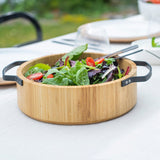 Maku Salladsskål i bambu 35,5 cm 5,8 L
