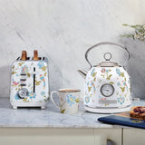 Laura Ashley Dome vattenkokare elektrisk 1,7 L Elveden White