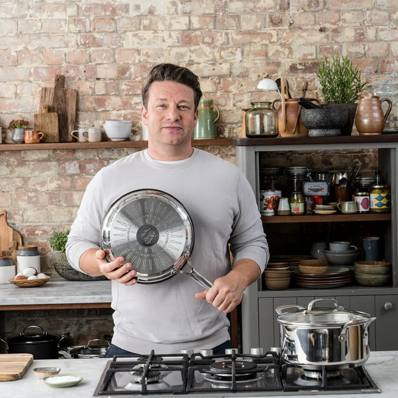 Jamie Oliver Cook's Classics stekpanna set 20+28 cm