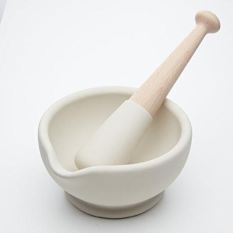 Milton Brook Mortel och stöt 17 cm vit