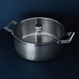Vargen & Thor Glima gryta 7 L stål