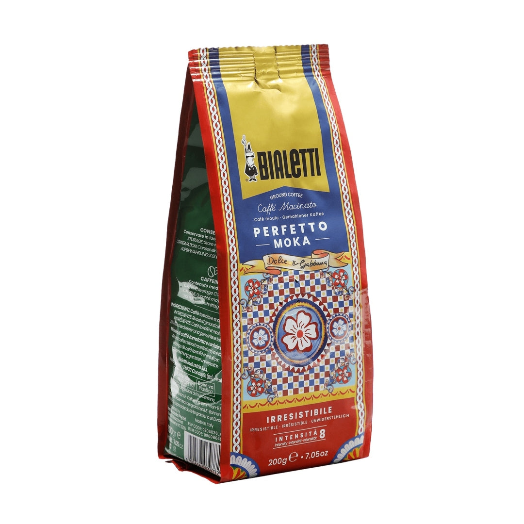 Bialetti Dolce & Gabbana Kaffeburk med Kaffe 200 g