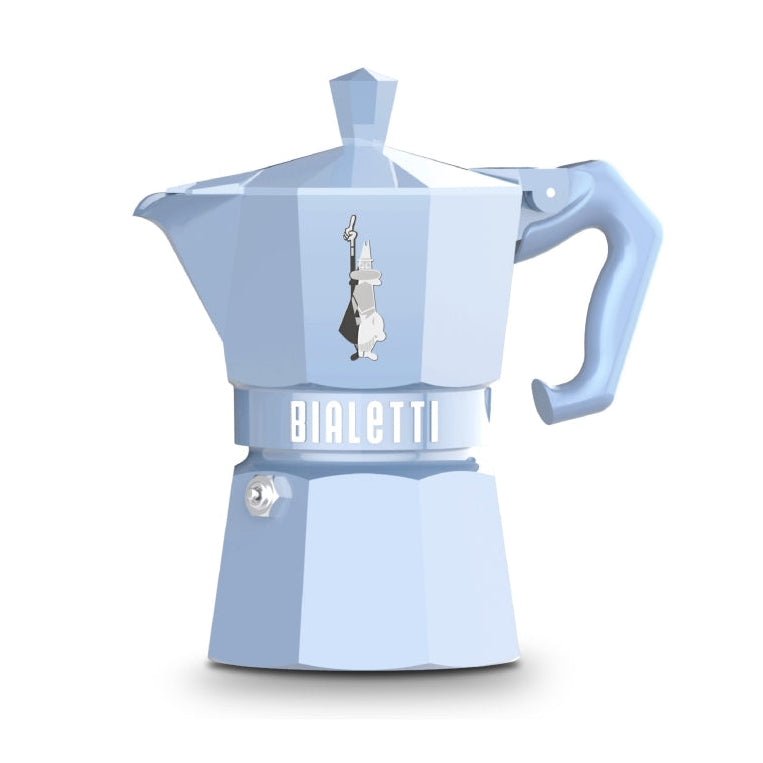 Bialetti Moka Exclusive Mokabryggare 3 koppar Ljusblå