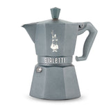 Bialetti Moka Exclusive Induction Mokabryggare 3 koppar Grå