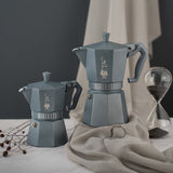 Bialetti Moka Exclusive Induction Mokabryggare 3 koppar Grå