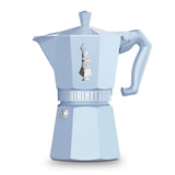 Bialetti Moka Exclusive Mokabryggare 6 koppar Ljusblå