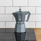 Bialetti Moka Exclusive Induction Mokabryggare 6 koppar Grå