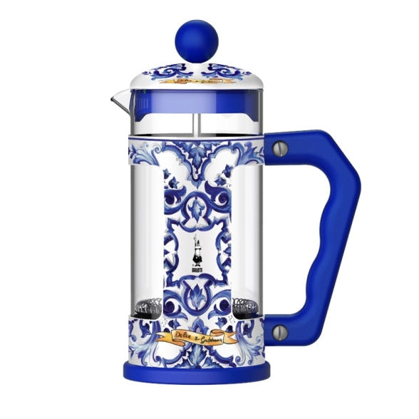 Bialetti Kaffepress 3 koppar Dolce & Gabbana Blå