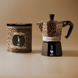 Bialetti Moka express Dolce & Gabbana 3 koppar Leopardo