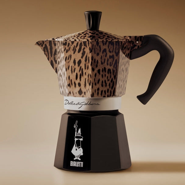 Bialetti Moka express Dolce & Gabbana 6 koppar Leopardo