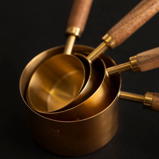 Maku Måttsats 4 delar guld