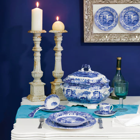 Spode Blue Italian djup tallrik 23 cm