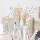 Modern House Fun sugrör 20 cm 4-pack sköldpadda