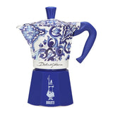 Bialetti Moka express Dolce & Gabbana 6 koppar Blå