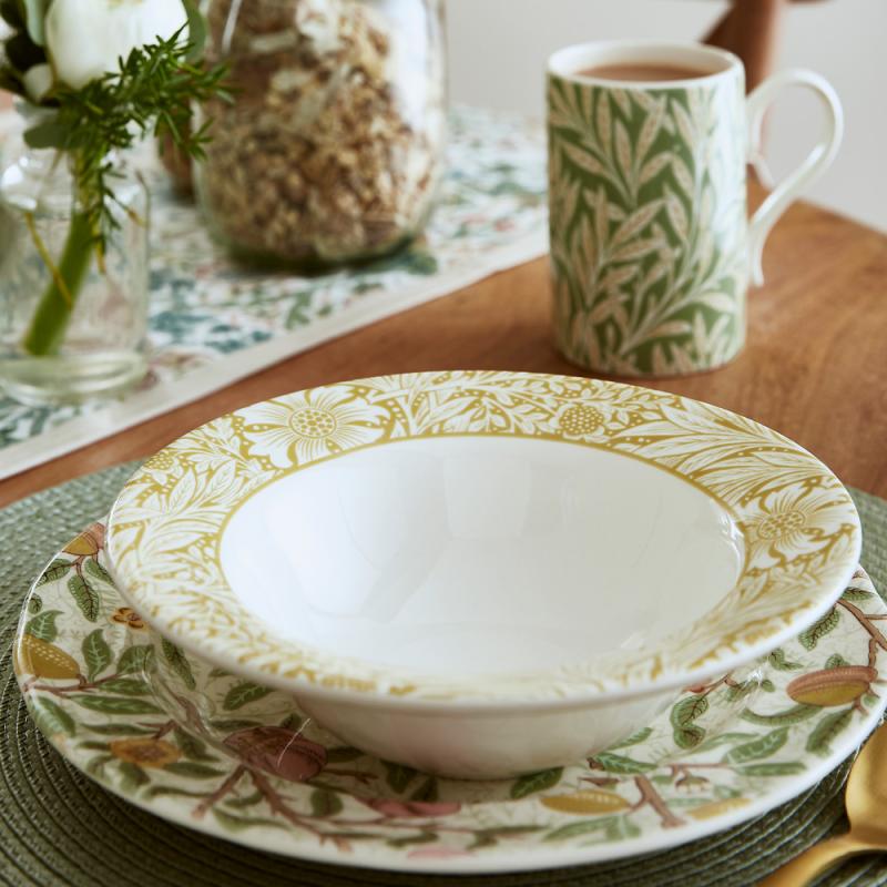 Spode Morris & Co frukostskål 19 cm Marigold