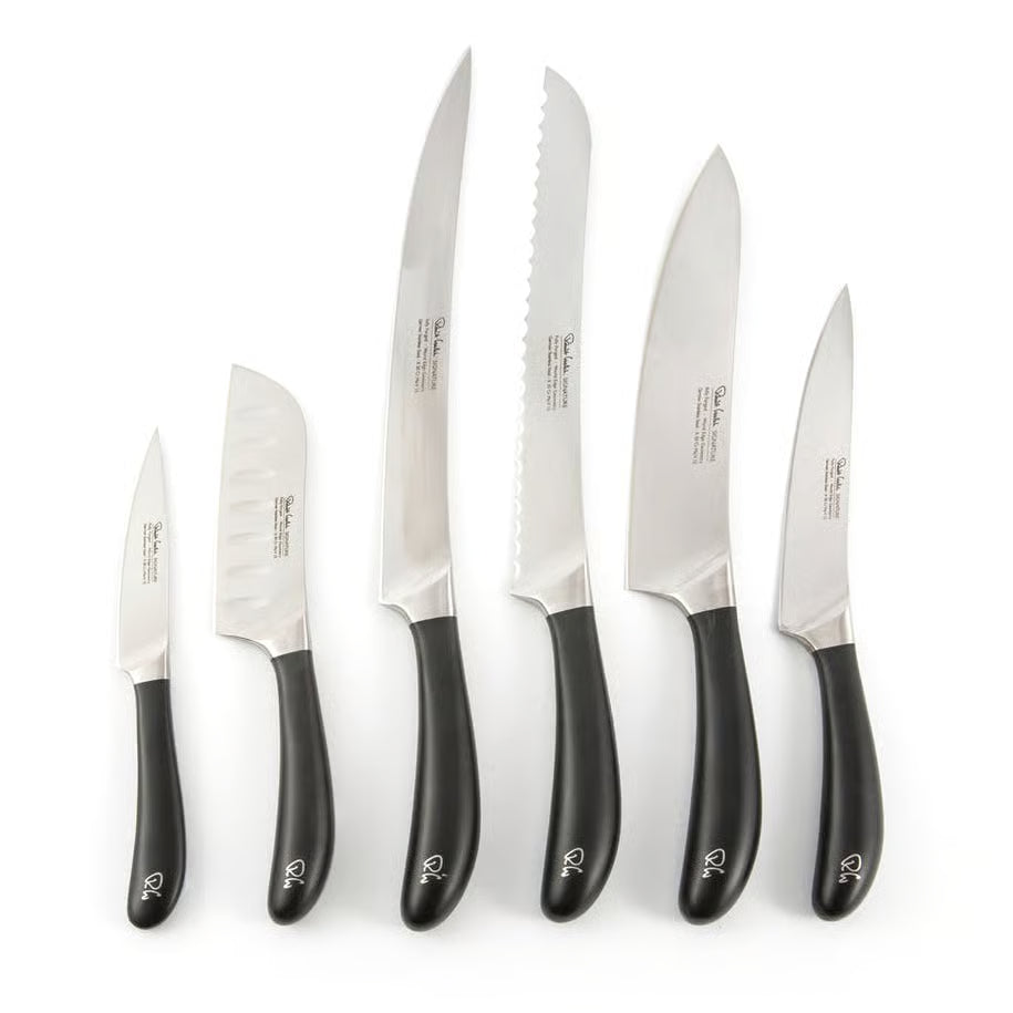 Robert Welch Signature Prism Oak knivblock set 7 delar Ek