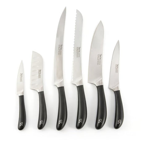 Robert Welch Signature Prism Oak knivblock set 7 delar Ek