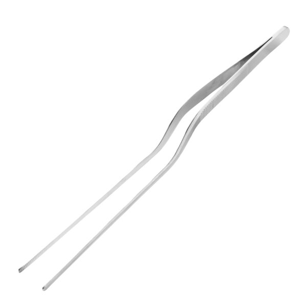 Anders Petter Steel Essentials matpincett krökt 15 cm stål